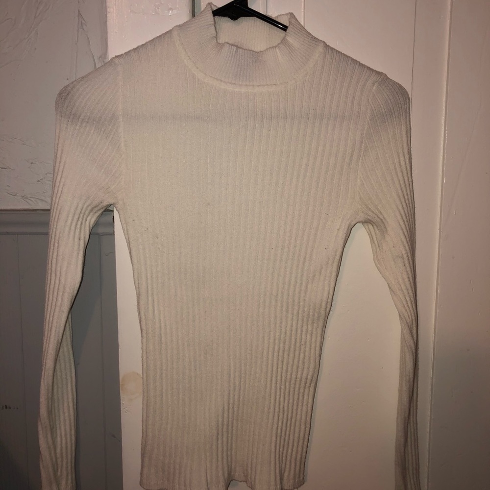 Primark ribbed mock next top SMALL
